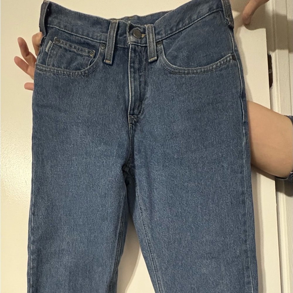 Carhartt Men’s Relaxed Fit Blue Jeans